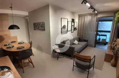 Apartamento novo, pronto para morar, com 2 dormitórios à venda, 76 m² por r$ 760.000 - icaraí - niterói/rj
