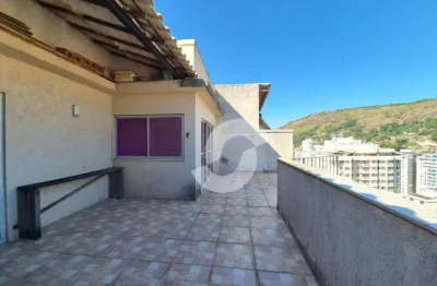 Oportunidade r$ 500.000 - cobertura duplex 3 quartos, 2 vagas em santa rosa.
