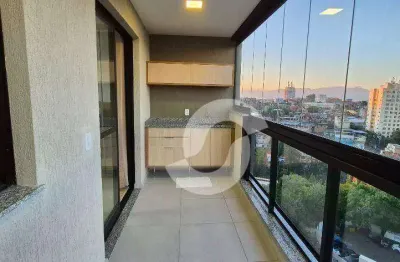 Apartamento com 1 dormitório à venda, 39 m² por r$ 630.000,00 - icaraí - niterói/rj