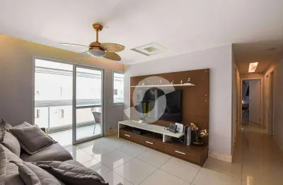 Apartamento à venda, 118 m² por r$ 990.000,00 - santa rosa - niterói/rj