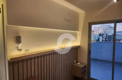 Apartamento garden com 1 dormitório à venda, 31 m² por r$ 462.000,00 - boa viagem - niterói/rj