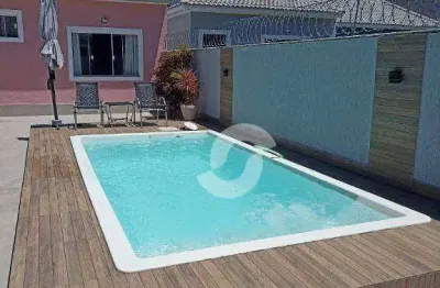 Casa com 2 dormitórios à venda, 110 m² por r$ 620.000,00 - barroco (itaipuaçu) - maricá/rj