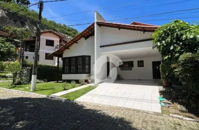 Casa em cond. fechado com 4 qts com 2 suites à venda, 300m² - itacoatiara - niterói/rj.