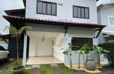 Maravilhosa casa duplex com 3 dormitórios em condomínio pequeno!  174 m² por r$ 590.000 - maravista - niterói/rj