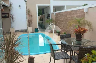 Casa com 3 dormitórios à venda, 141 m² por r$ 850.000,00 - serra grande - niterói/rj