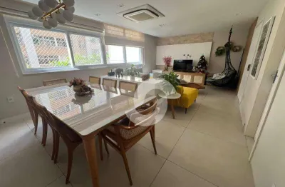 Apartamento com 4 dormitórios à venda, 141 m² por r$ 1.490.000,00 - icaraí - niterói/rj