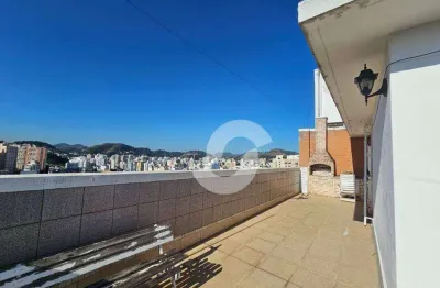 Cobertura com 2 dormitórios à venda, 157 m² por r$ 1.500.000,00 - icaraí - niterói/rj