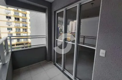 Apartamento com 1 dormitório à venda, 47 m² por r$ 410.000,00 - santa rosa - niterói/rj