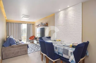 Apartamento com 3 dormitórios à venda, 92 m² por r$ 790.000,00 - santa rosa - niterói/rj