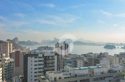 Cobertura com 3 quartos e vista incrível para o rio de janeiro à venda, 230 m² por r$ 2.100.000 - icaraí - niterói/rj