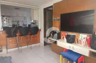 Apartamento com 3 dormitórios à venda, 77 m² por r$ 350.000,00 - fátima - niterói/rj