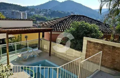 Casa com 3 dormitórios à venda, 180 m² por r$ 800.000,00 - maria paula - niterói/rj