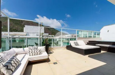 Cobertura com 3 dormitórios à venda, 196 m² por r$ 1.300.000,00 - itaipu - niterói/rj