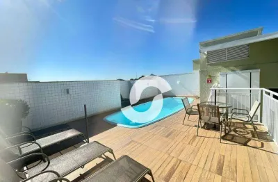 Apartamento com 2 dormitórios à venda, 60 m² por r$ 380.000,00 - maria paula - niterói/rj