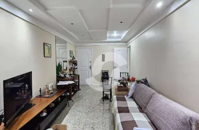 Apartamento com 2 dormitórios à venda, 80 m² por r$ 560.000,00 - santa rosa - niterói/rj