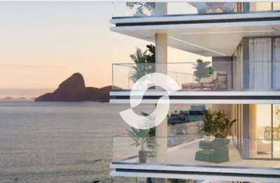 Apartamento com 4 dormitórios à venda, 451 m² por r$ 8.000.000,00 - icaraí - niterói/rj