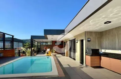 Cobertura com 2 suítes à venda, 219 m² por r$ 2.000.000 - piratininga - niterói/rj