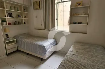 Ótimo apartamento com 1 dormitório à venda, 40 m² por r$ 280.000 - icaraí - niterói/rj