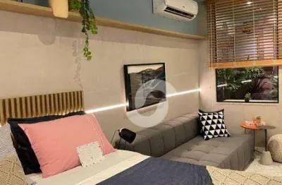 Cobertura com 1 dormitório à venda, 36 m² por r$ 450.000,00 - icaraí - niterói/rj