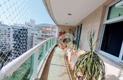 Cobertura com 4 dormitórios à venda, 200 m² por r$ 2.600.000,00 - jardim icaraí - niterói/rj
