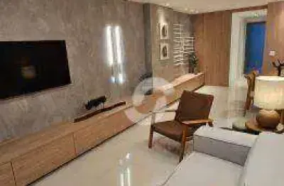 Apartamento com 3 dormitórios à venda, 129 m² por r$ 1.185.000,00 - jardim icaraí - niterói/rj