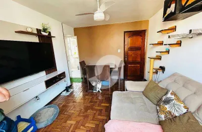 Apartamento com 2 dormitórios à venda, 60 m² por r$ 220.000,00 - santa rosa - niterói/rj