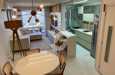 Apartamento com 3 dormitórios 2 suítes à venda, 113 m² por r$ 1.470.000 - piratininga - niterói/rj