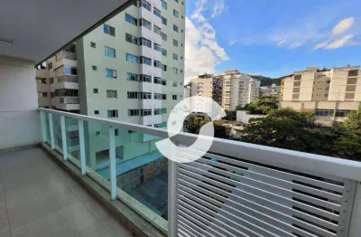 Apartamento com 3 dormitórios à venda, 97 m² por r$ 750.000,00 - santa rosa - niterói/rj
