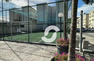 Apartamento com 2 dormitórios à venda, 48 m² por r$ 180.000,01 - vila lage - são gonçalo/rj