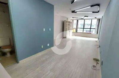 Sala à venda, 44 m² por r$ 125.000,00 - centro - niterói/rj