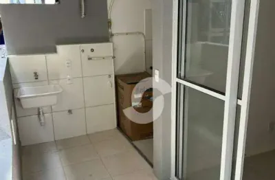 Apartamento com 1 dormitório à venda, 38 m² por r$ 340.000 - santa rosa - niterói/rj