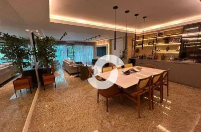 Apartamento com 4 dormitórios à venda, 260 m² por r$ 4.200.000,00 - icaraí - niterói/rj