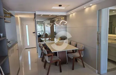 Apartamento com 2 dormitórios à venda, 86 m² por R$ 1.100.000,00 - Charitas - Niterói/RJ