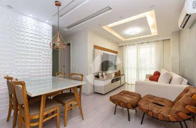 Apartamento reformado com 2 quartos, vaga e lazer completo , otima localização em - santa rosa