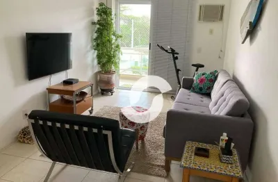 Apartamento com 2 dormitórios à venda, 80 m² por r$ 580.000,00 - itaipu - niterói/rj
