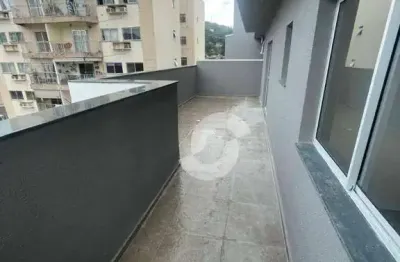 Cobertura com 1 dormitório à venda, 60 m² por r$ 470.000,00 - santa rosa - niterói/rj