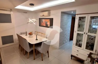 Apartamento com 3 dormitórios à venda, 127 m² por r$ 1.350.000,00 - icaraí - niterói/rj