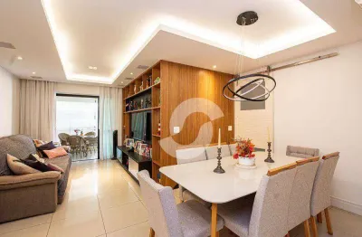 Apartamento com 3 dormitórios à venda, 127 m² por r$ 1.350.000,00 - icaraí - niterói/rj