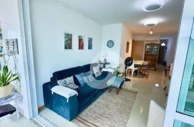 Apartamento com 3 dormitórios à venda, 114 m² por r$ 1.200.000,00 - icaraí - niterói/rj