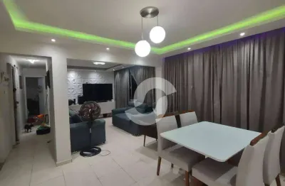 Apartamento com 3 dormitórios à venda, 86 m² por r$ 280.000,00 - fonseca - niterói/rj