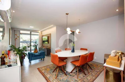 Apartamento com 3 dormitórios à venda, 128 m² por r$ 1.750.000,00 - charitas - niterói/rj