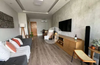 Apartamento com 2 dormitórios à venda, 98 m² por r$ 893.000,00 - icaraí - niterói/rj
