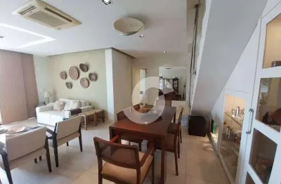 Cobertura com 3 dormitórios à venda, 280 m² por r$ 2.400.000,00 - icaraí - niterói/rj