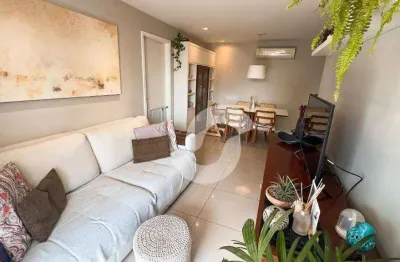Apartamento com 3 dormitórios à venda, 94 m² por r$ 1.000.000,00 - icaraí - niterói/rj