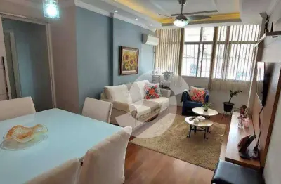 Apartamento com 3 dormitórios e quarto de home office à venda, 130 m² por r$ 700 - icaraí - niterói/rj