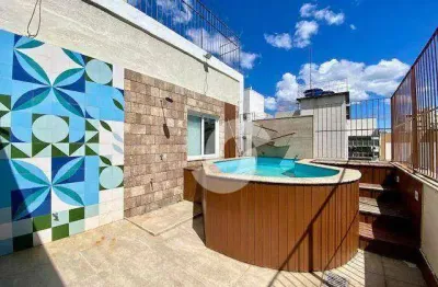 Cobertura com 3 dormitórios à venda, 221 m² por r$ 2.089.500,00 - icaraí - niterói/rj