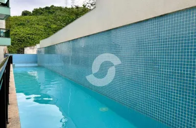 Apartamento com 2 dormitórios à venda, 72 m² por r$ 540.000,00 - santa rosa - niterói/rj