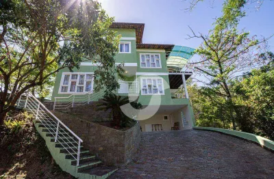 Casa com 4 dormitórios à venda, 218 m² por r$ 1.200.000,00 - serra grande - niterói/rj