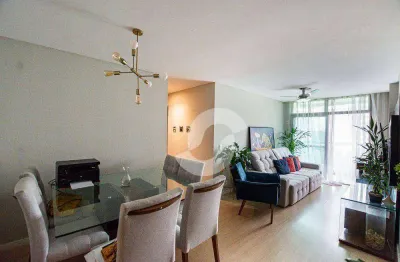 Apartamento com 2 dormitórios à venda, 72 m² por r$ 530.000,00 - santa rosa - niterói/rj