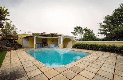 Casa com 4 dormitórios à venda, 375 m² por r$ 2.014.000,00 - itaipu - niterói/rj